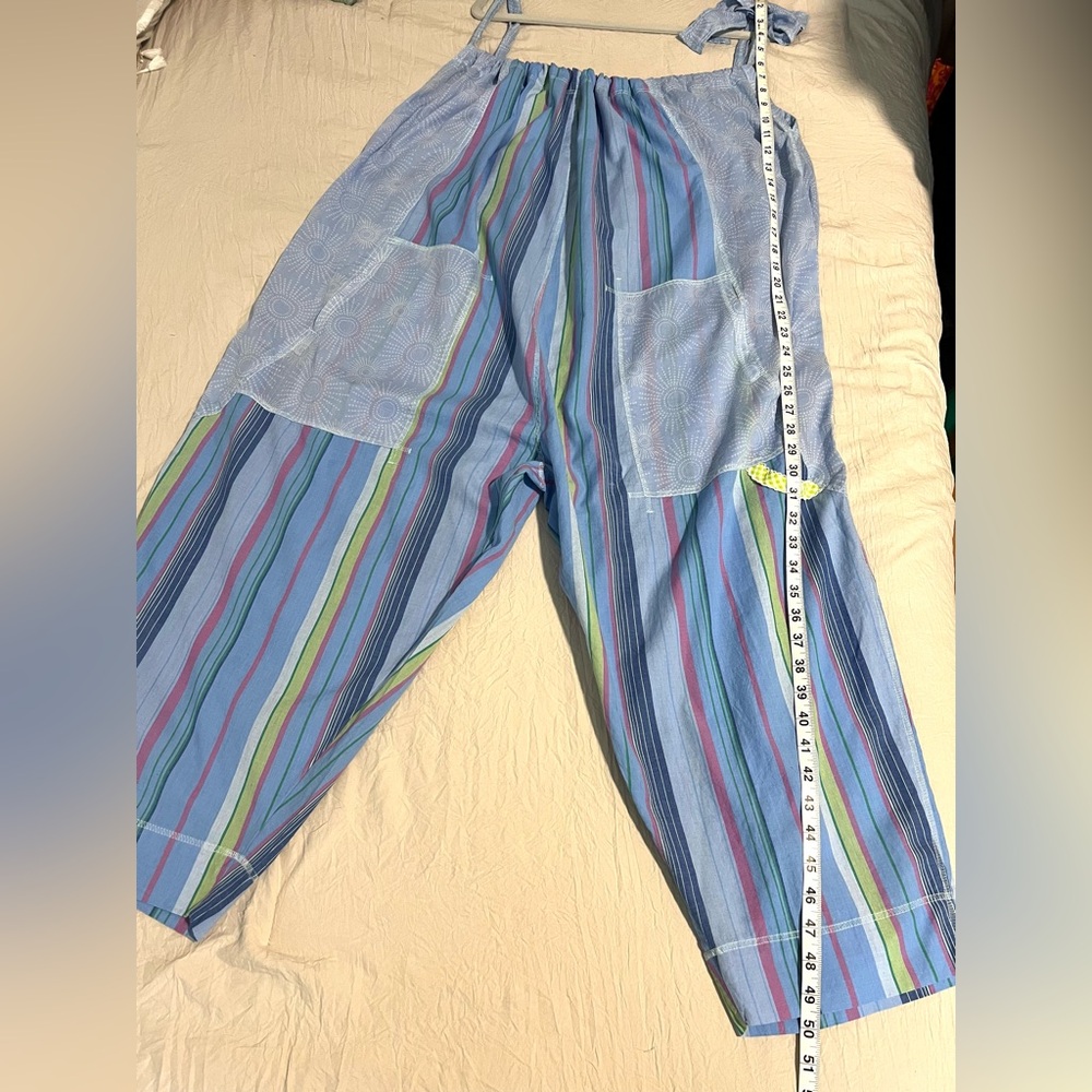 Free People Intimately Dream Jumpsuit Harem Pant Oversize SZ XS Like New! - Picture 7 of 8